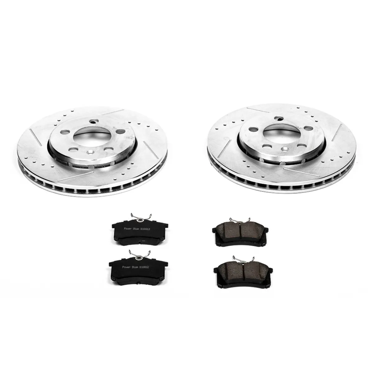 Z23 Evolution Sport Upgrade Kit: Drilled/Slotted Rotors; Carbon-Fiber Ceramic Pads W/Hardware product image