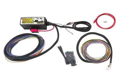 Painless Wiring Trail Rocker Relay Center; Customizable; Incl. All Wiring To Connect To Any 12V Accessory;
