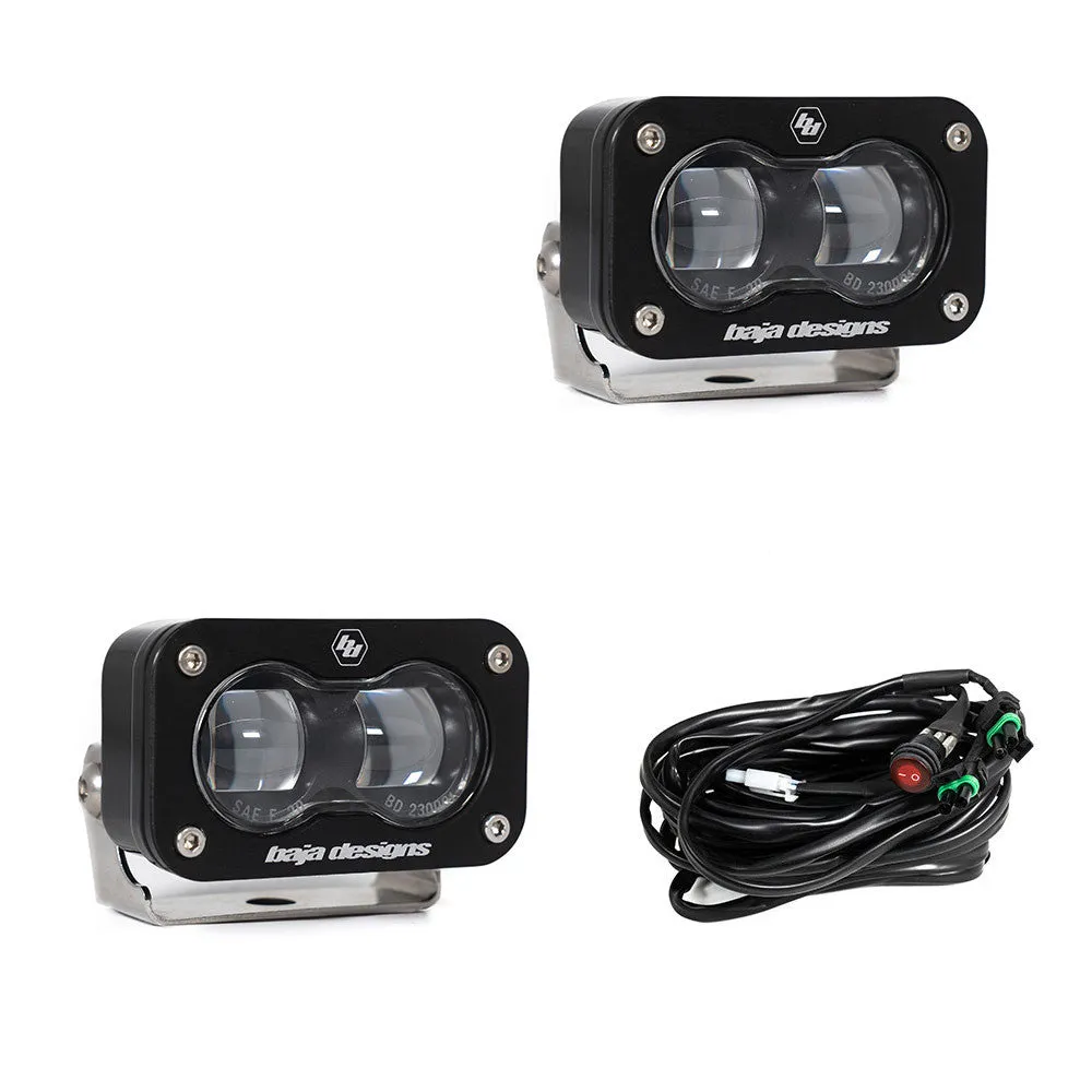 Baja Designs S2 SAE LED Auxiliary Light Pod Pair-Universal product image