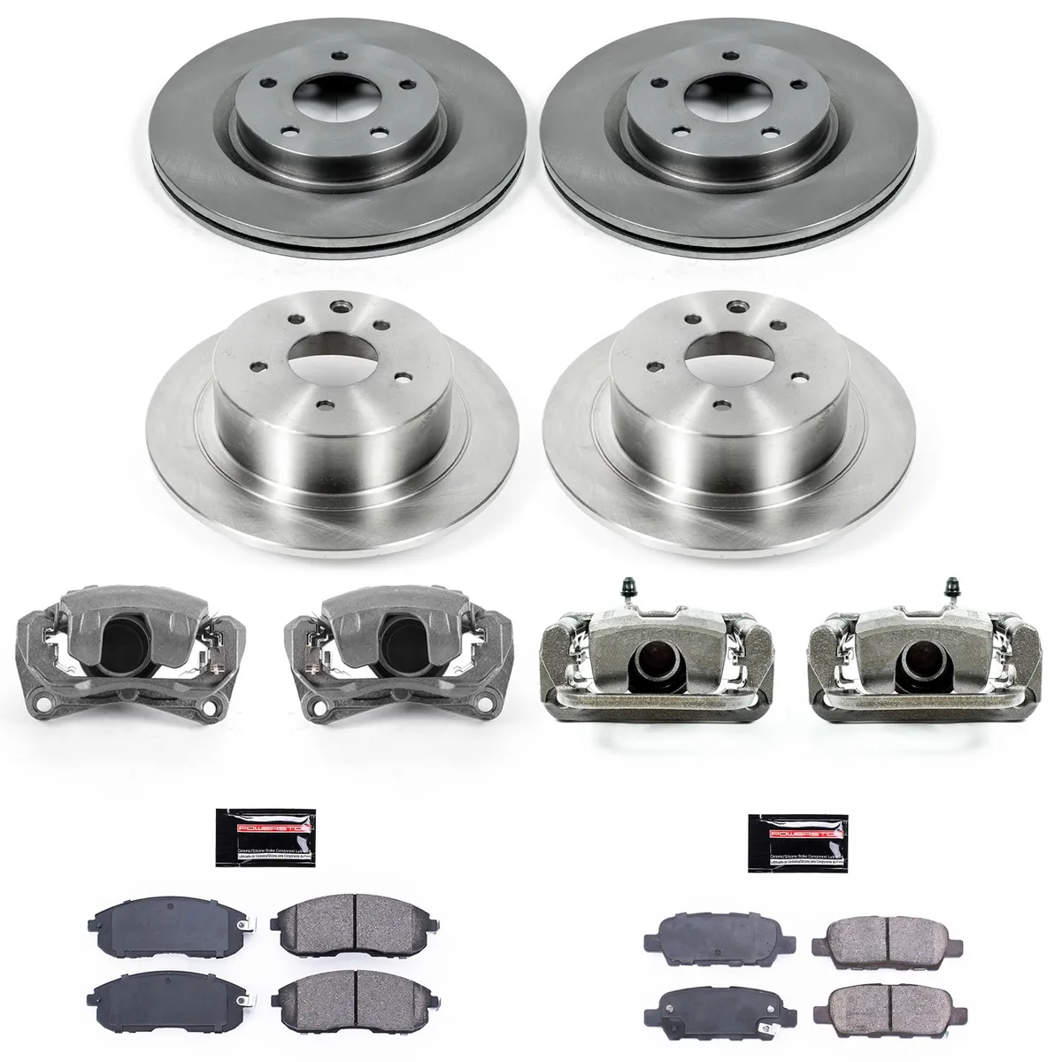 Z17 Direct Replacement Kit: Rotors; Ceramic Pads; Calipers product image
