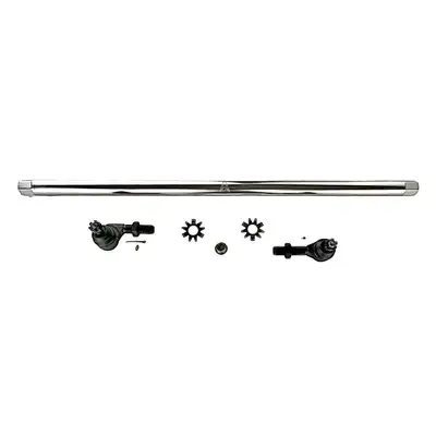 Apex Chassis Jeep Wrangler JK - 1 Ton Drag Link Kit - Polished Aluminum - Yes Flip Apex Chassis
