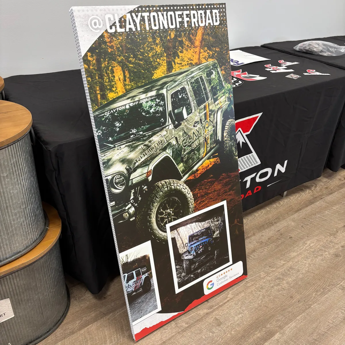 4'x8' Clayton Off Road Billboard product image
