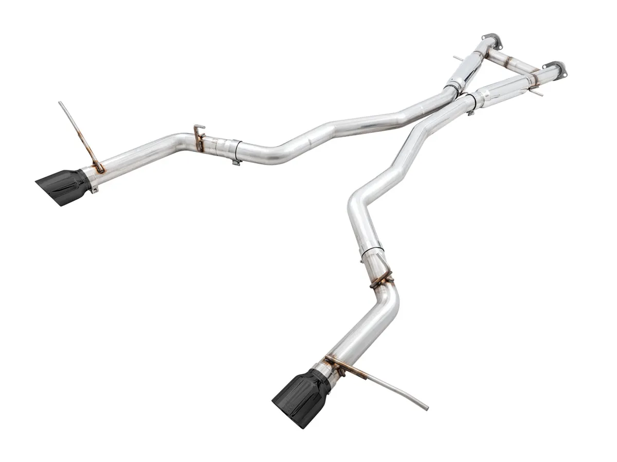 AWE Touring Edition Exhaust for Jeep Grand Cherokee SRT - Chrome Silver Tips product image