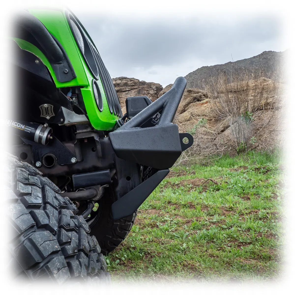 Jeep JK/JL/JT Front Bumper with Welded Bull Bar & Skid Plate | 2007–2025 product image