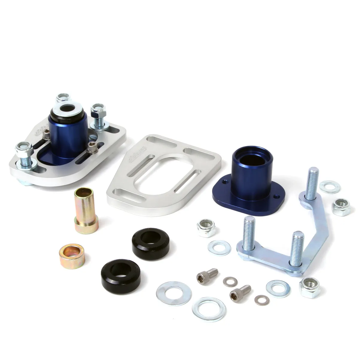 1979-1993 Mustang Front Caster Camber Plate Kit Aluminum product image