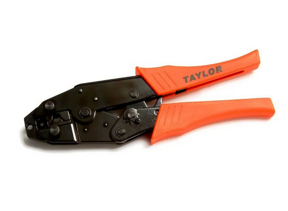 Taylor Cable Taylor Cable Professional Ratchet Wire Crimping Tool