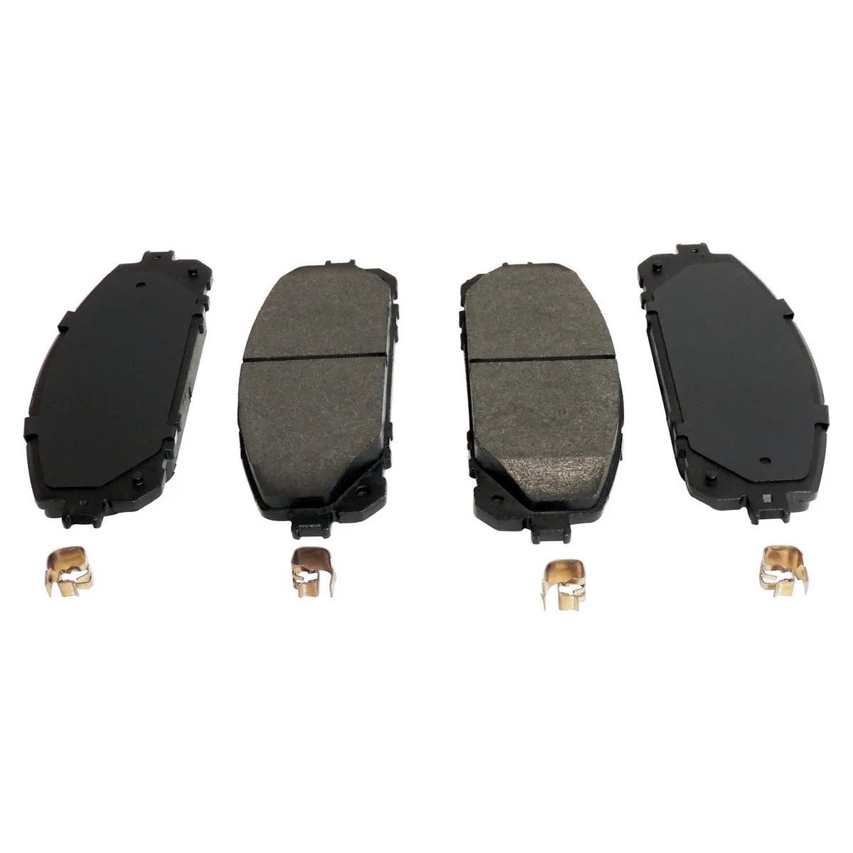 Crown Automotive Jeep Replacement Front Brake Pad Set For 1619 Jeep KL Cherokee w/ Dual Piston Brake Calipers