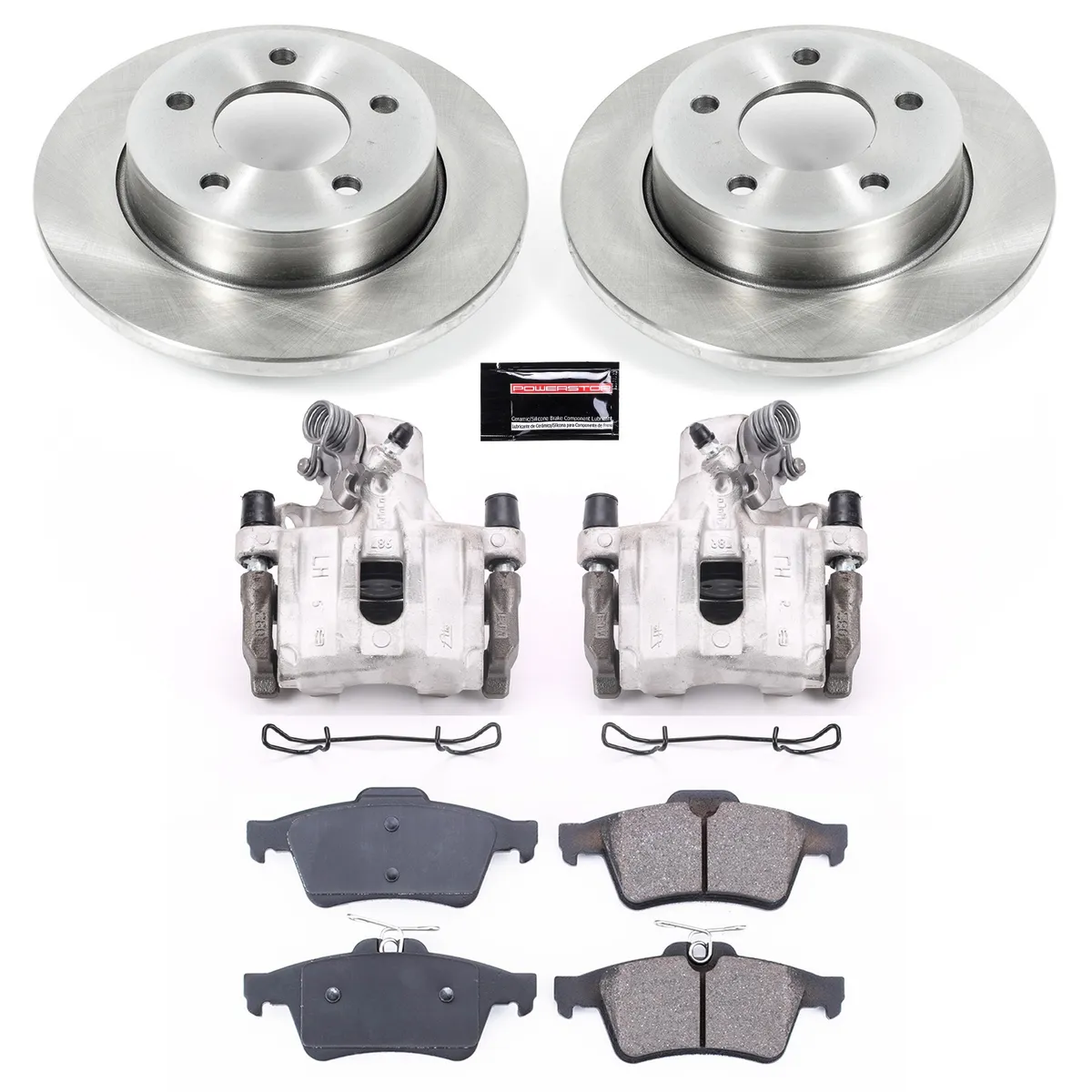 Z17 Direct Replacement Kit: Rotors; Ceramic Pads; Calipers product image