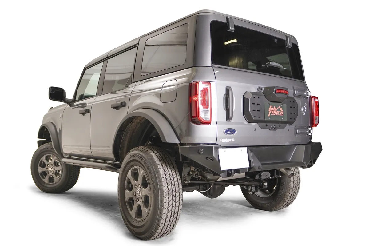 Spare Tire Delete; 2 Stage Black Powder Coated; product image