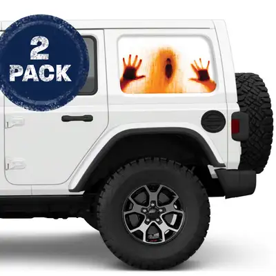 Under The Sun Inserts Stuck Inside Side Windows Printed Vinyl Decal