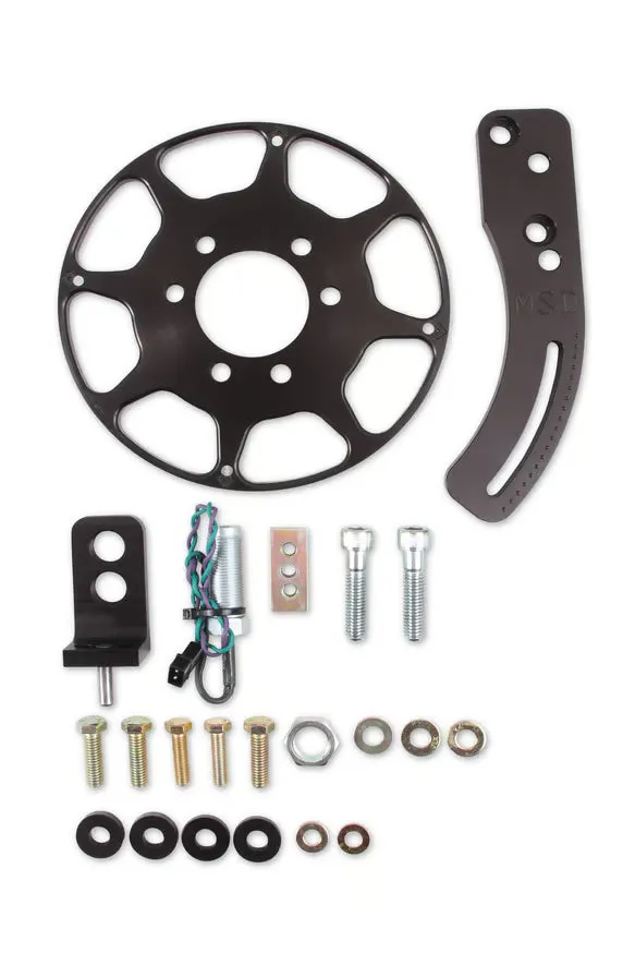 MSD Crank Trigger Wheel Kit - Flying Magnet - BBC - 8 in. product image