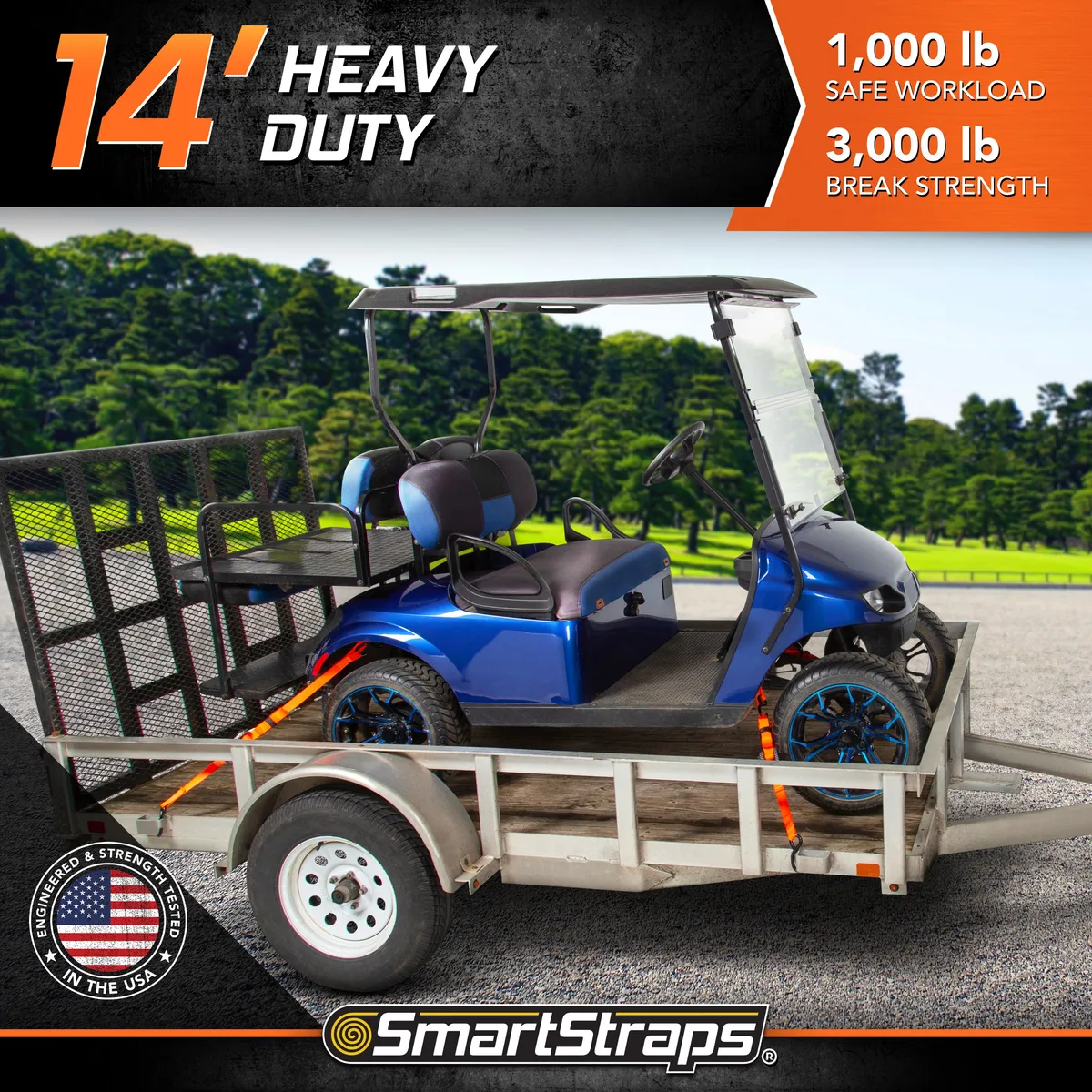 14ft 3000lb Camox Ratchet Tie Down 4 pk Camo product image