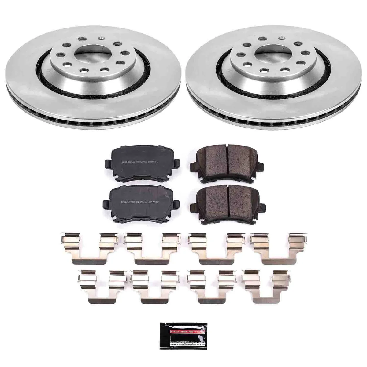 Autospecialty Brake Kit Rear 2009-2017 vw cc 2012-2013 vw Golf 2015-2018 vw Gti 2006-2009 vw Passat product image