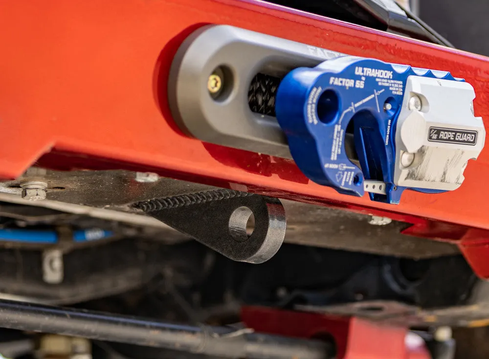 0718 Wrangler Krawler Lite Front Bumper With Hoop Raw product image