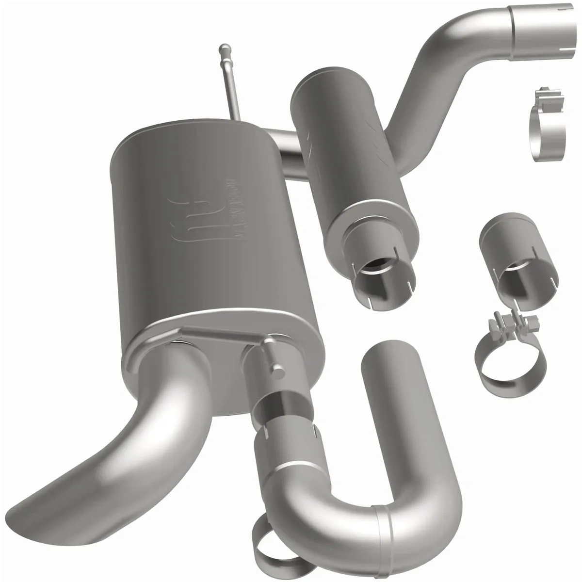 MagnaFlow® 2018-2026 Jeep Wrangler 2.0L | 2018-2026 Jeep Wrangler 3.6L Overland Series™ Axle Back Performance Exhaust System 19620 product image