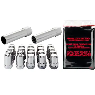 McGard Tuner/Splinedrive Install Kit 5 Lug M12x1.25 Cone Seat W/Whl Lks13/16 Hex1.2