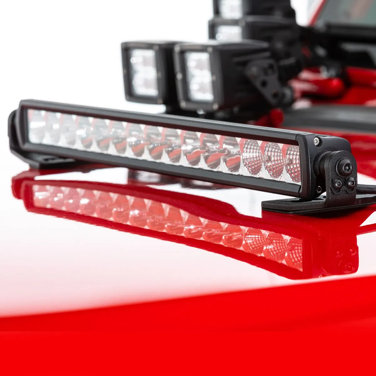 18c Wrangler Jl&jt Gladiator Light Mounts Black Powdercoat Finish product image