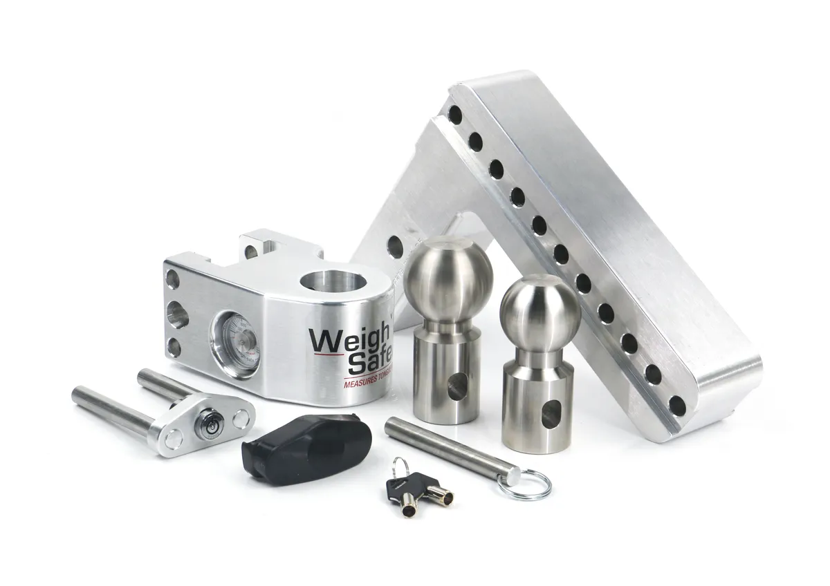 Weigh Safe 8in Drop Hitch w/ 2.5in Shank (8k/14.5k Gtwr) product image