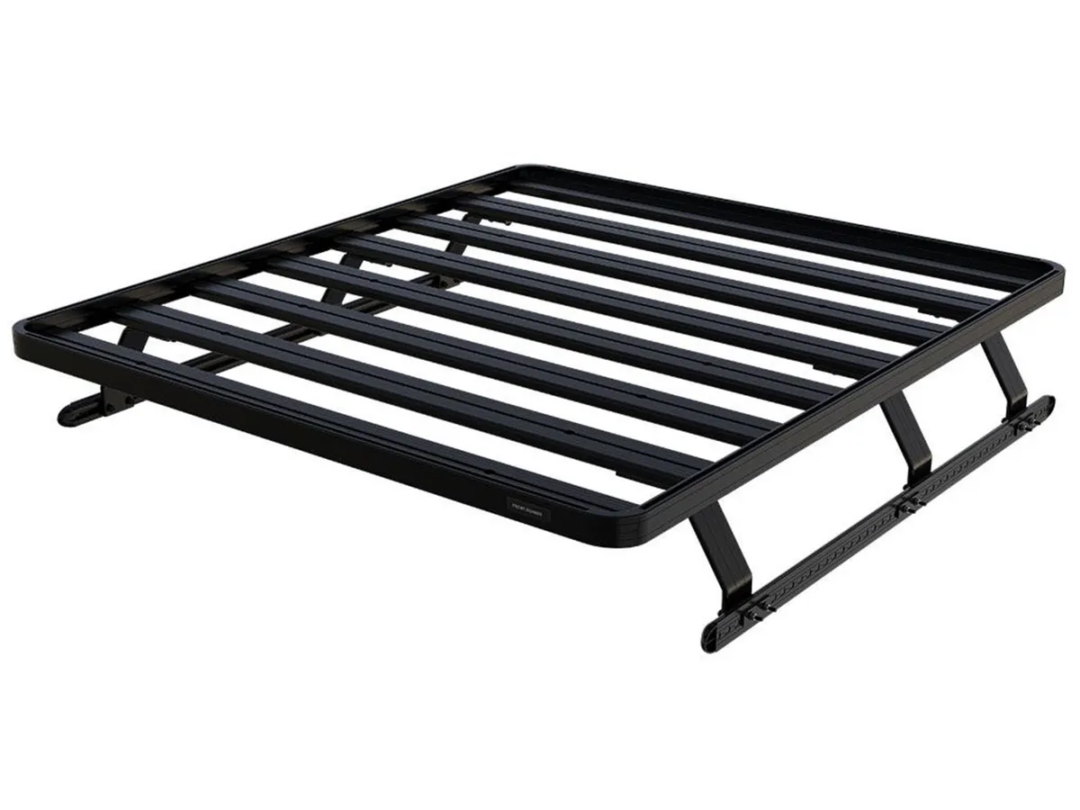 Slimline II Load Bed Rack Kit; incl. Universal Load Bed Leg; Roof Load Bar Pair 1575mm W; Bakkie Load Bed Tracks 1200mm L; product image