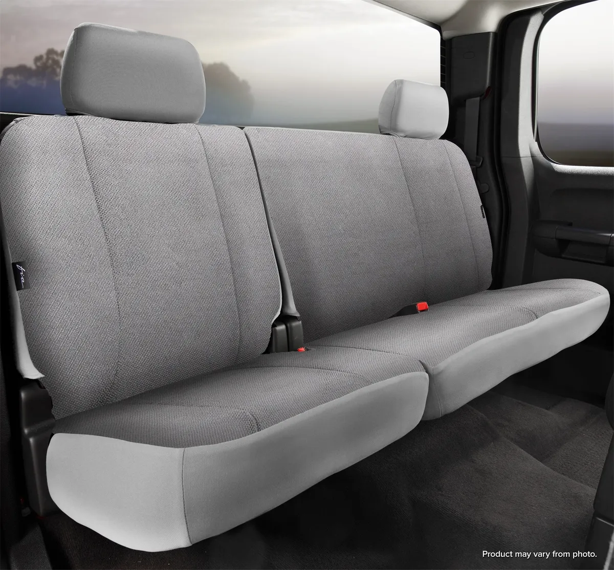 Fia Trs45-11 Gray Tr40 Series - Wrangler Saddleblanket Custom Fit Rear Seat Cover - Solid Gray product image