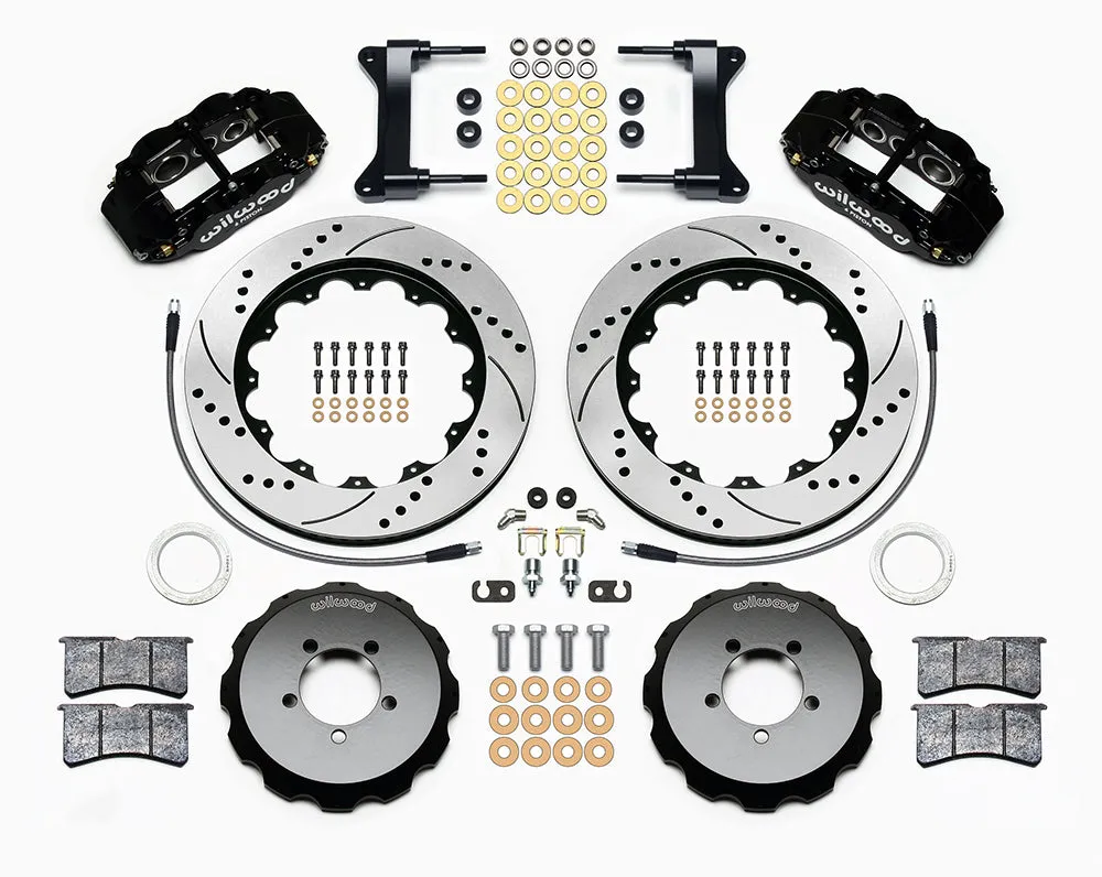 1999 - 2021 Subaru Forged Narrow Superlite 6R Big Brake Front Brake Kit (Hat) - 140-12875 product image