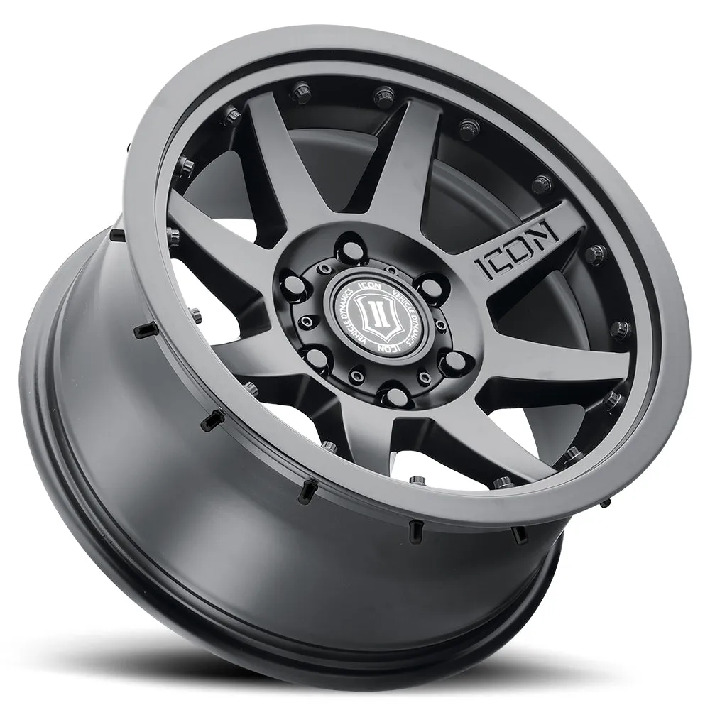 17 Rebound Pro Wheels Size 17x8.5 Finish Sat Black Bolt Pattern 6 x 135 Backspace 5 Offset 6mm product image