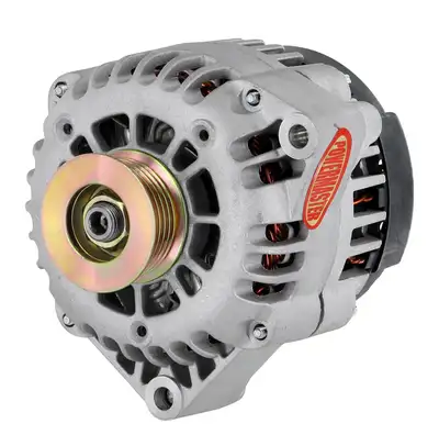 Power Master XS Volt™ Hi Amp Alternator; GM; 165 Amp; 6 Groove Pulley; Natural Finish;