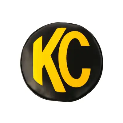 KC HiLiTES KC HiLiTES 5102 KC Cover 6in Vinyl Black Yellow PR