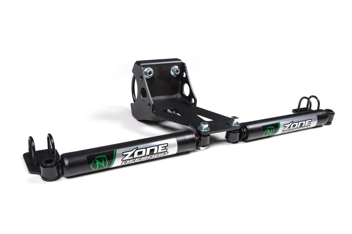 Dual Steering Stabilizer Kit W/ Nitro Shocks | Fits 2.5-9 Inch Lift | Ford F250/F350 Super Duty (05-24) 4WD product image