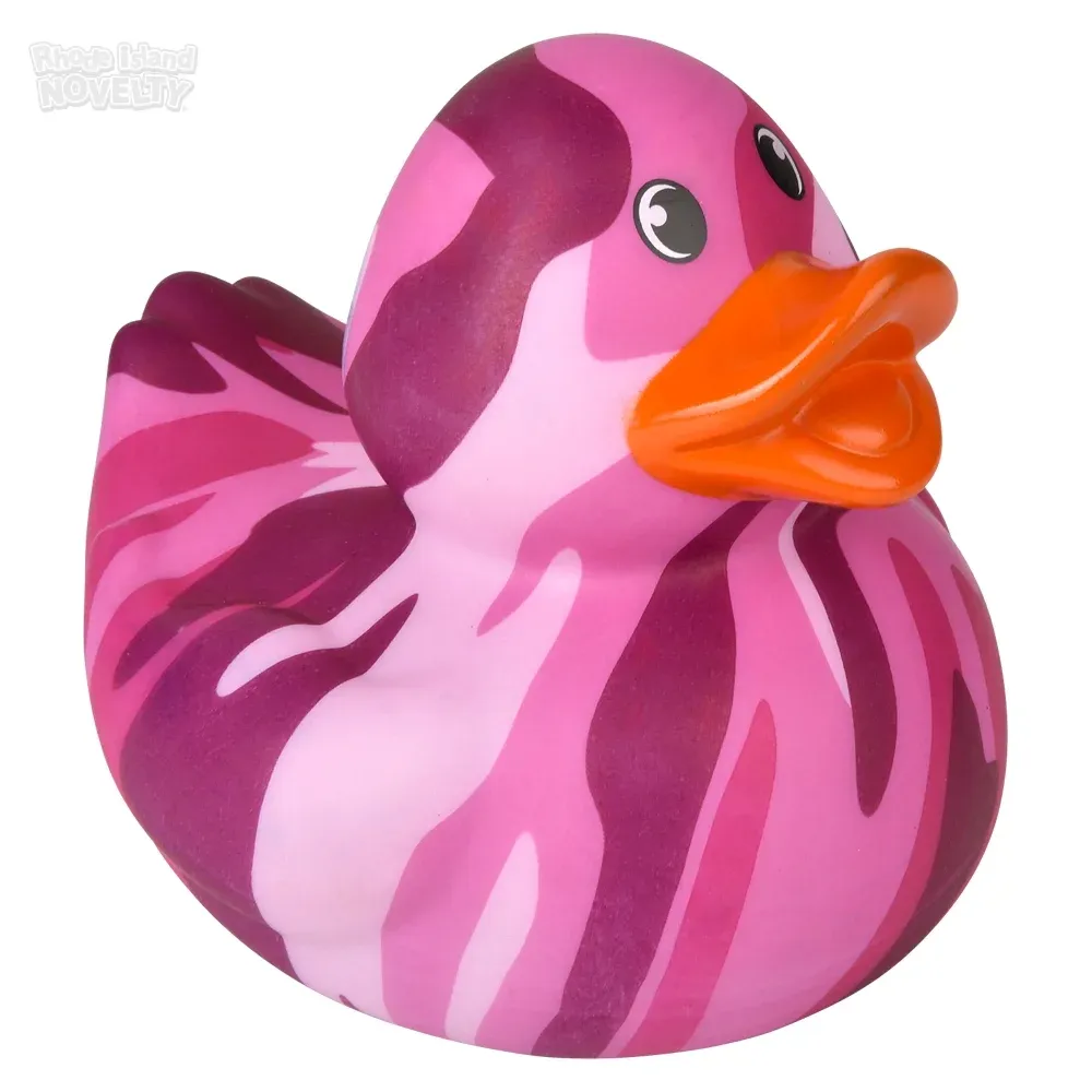 Big Camouflage Rubber Duckies 6\" product image
