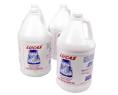 Lucas Oil Products 80w90 Gear Oil Cs/4-Gal