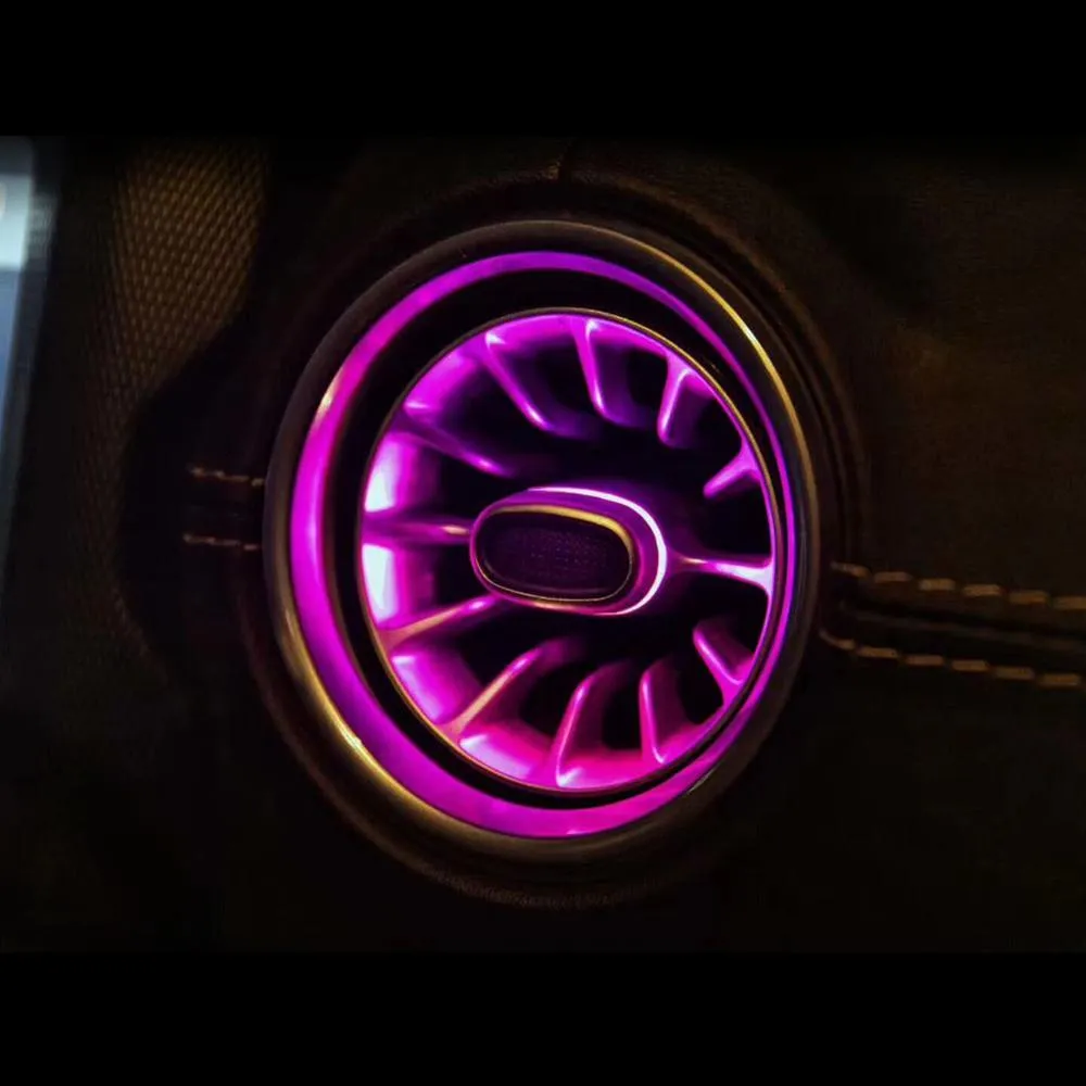 Turbo Air AC Vent W/ Ambient Light For 18+ Jeep Wrangler JL/ Gladiator JT product image