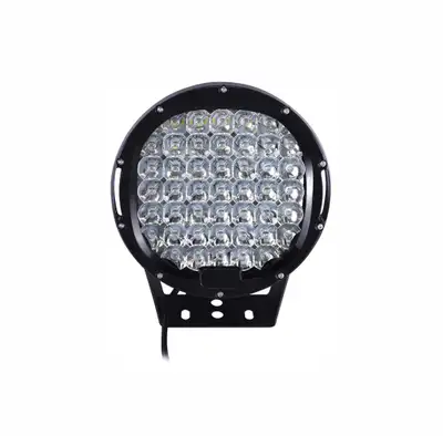 Black Horse Off Road Black Horse Off Road LED 9 Dia Light Clear Aluminum PL2269