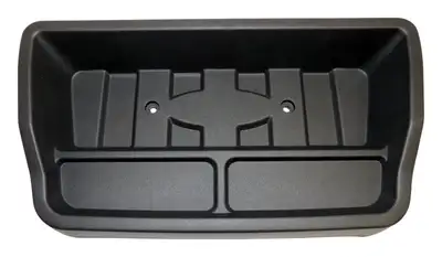 Crown Automotive Jeep Replacement RT Off-Road - Plastic Black Dash Tray