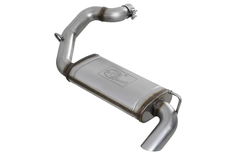 aFe Power aFe POWER MACH Force-Xp 3in Axle-Back Hi-Tuck Exhaust System - JL 3.6L / 2.0L