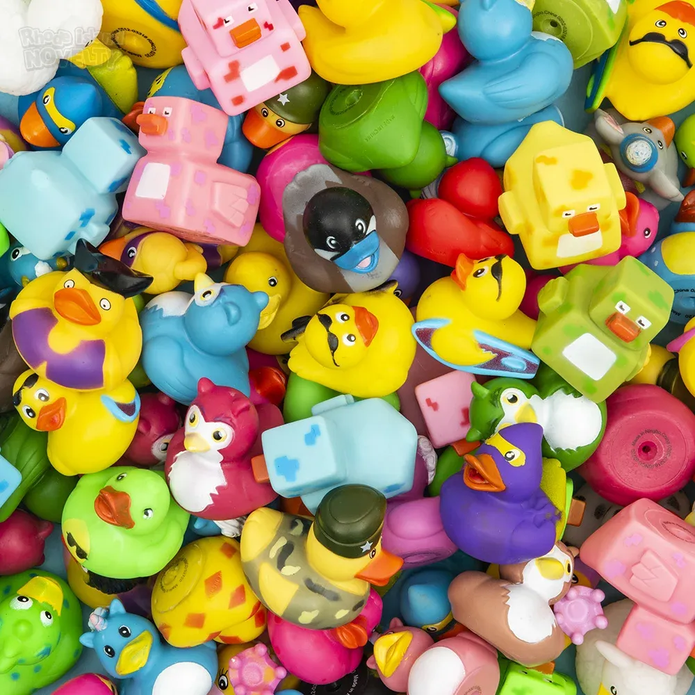 2" Rubber Duck Assortment - 50 Piece Bulk Case product image