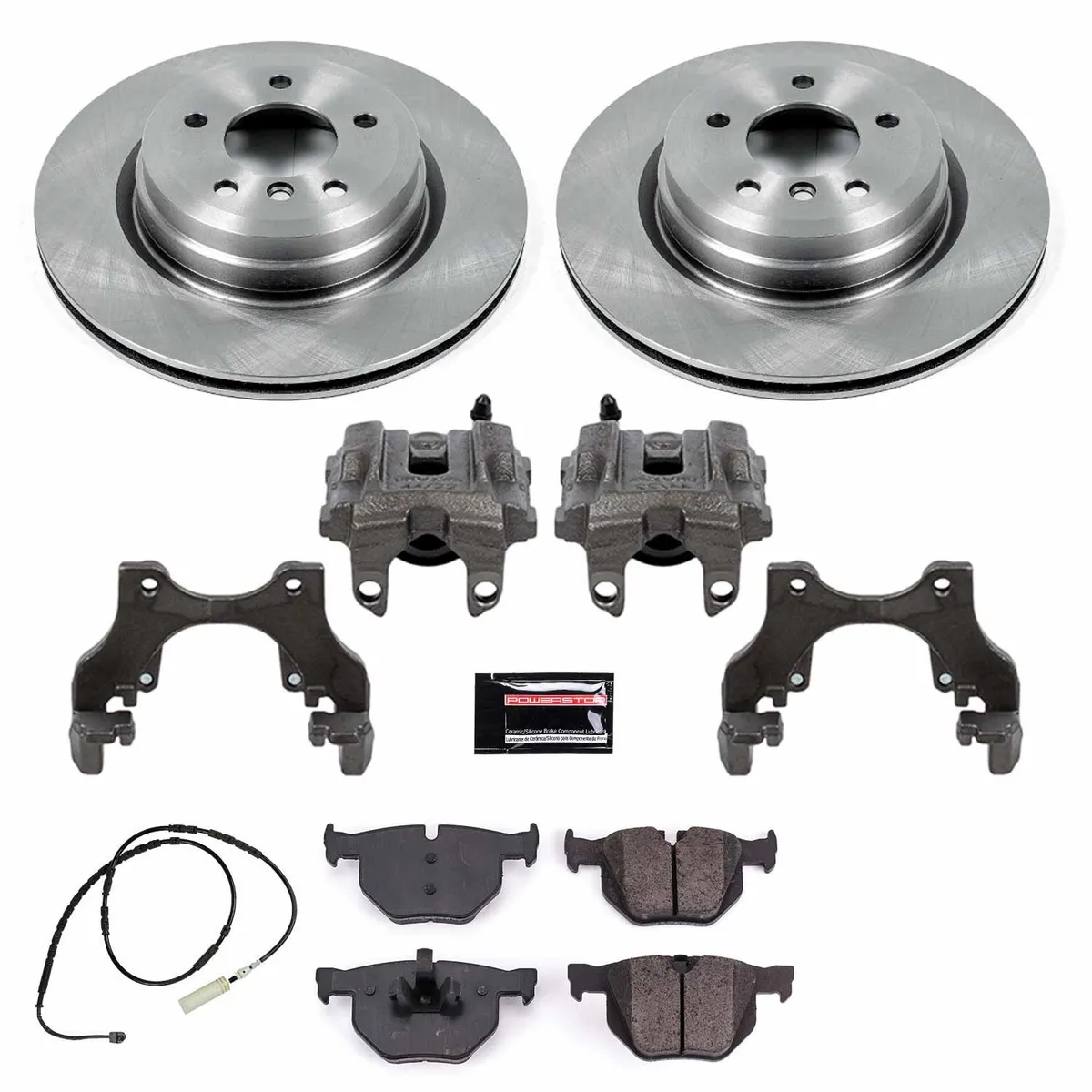 Z17 Direct Replacement Kit: Rotors; Ceramic Pads; Pad Sensors; Calipers product image