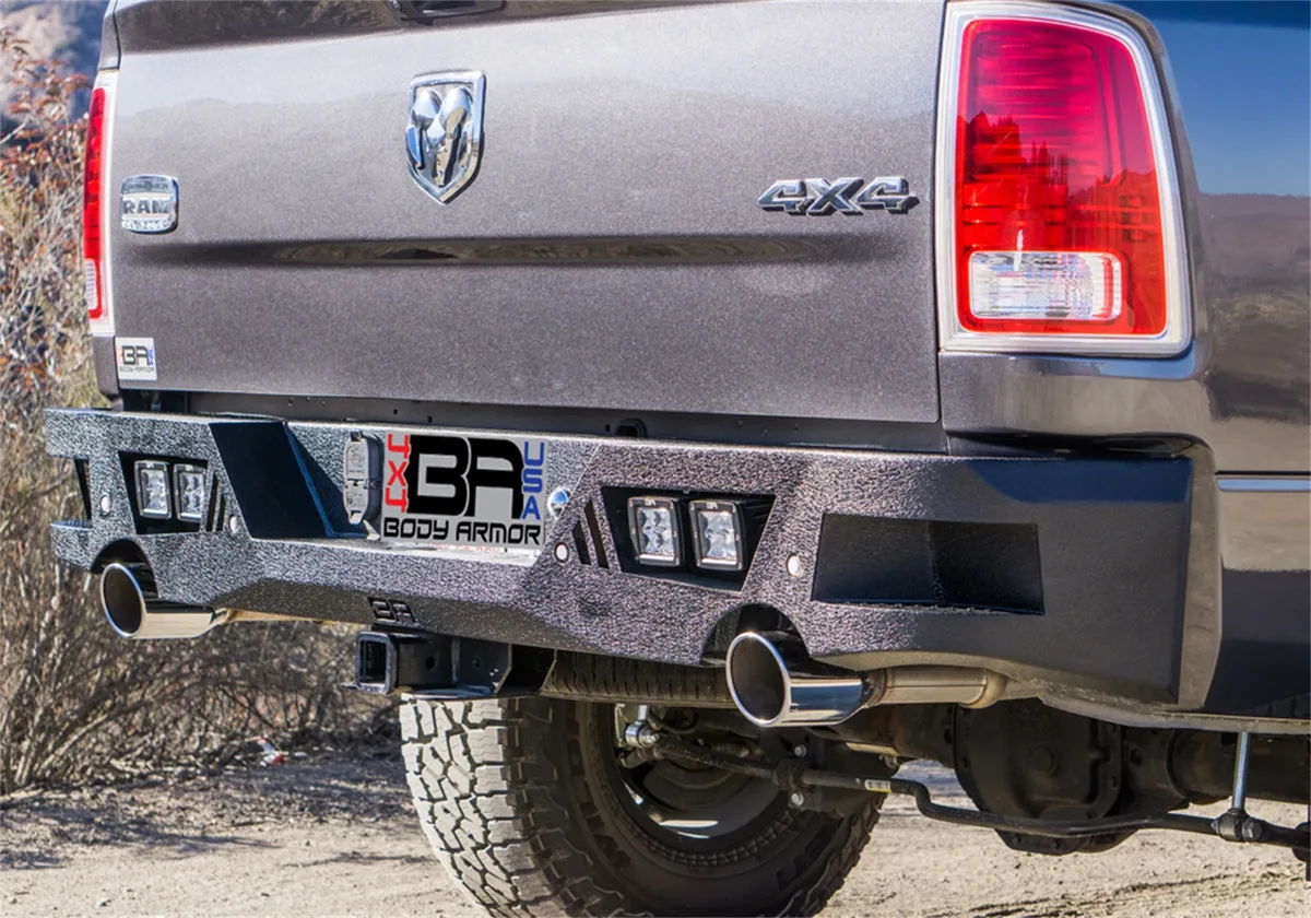 Body Armor 4x4 FD-2964 Eco Series Rear Bumper, Black, F-250 product image