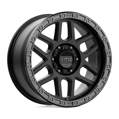KMC Wheels Kmc Km544 Mesa 17x8.5 00 6x135 Satin Black With Gloss Black Lip