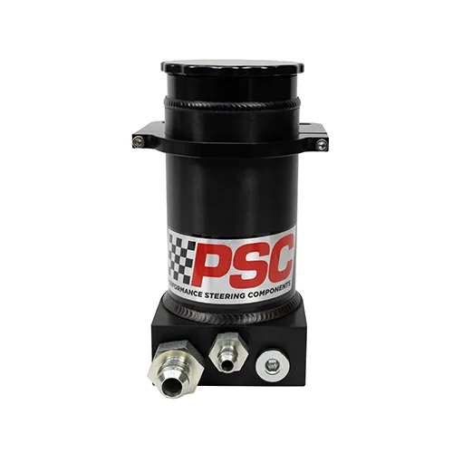 8.25 Hydroboost W/ Clamp 6 Return 10 Feed Black Anodized Black Street Cap product image