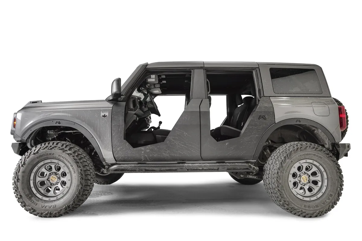 Fender Flare; Delete; Matte Black Powder Coat; product image