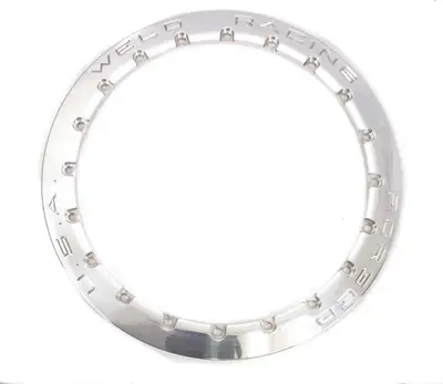 WELD Racing 15in 20 Hole Polished M/T Specific Bead-Loc Rg