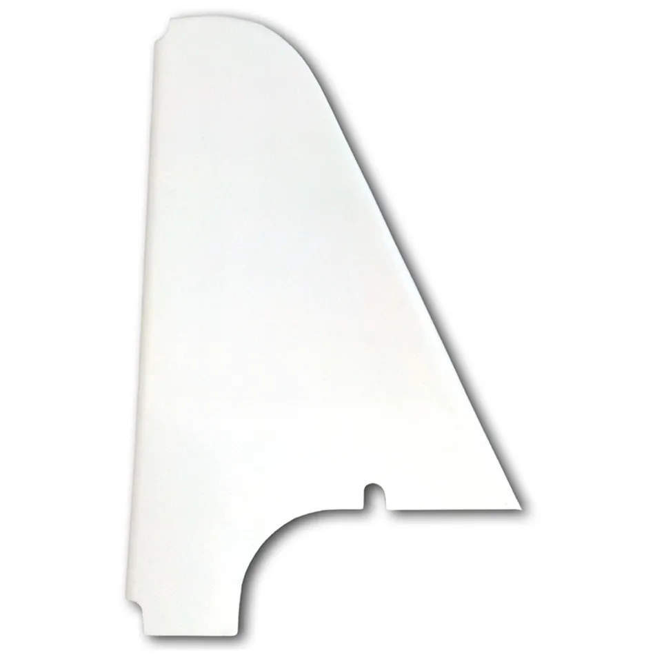Triple X Race Components LH Arm Guard Sprint Car White Non-Safety Cage
