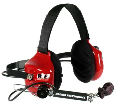 Racing Electronics Headset - 2way 1 Talk Port Behind The Head Legacy