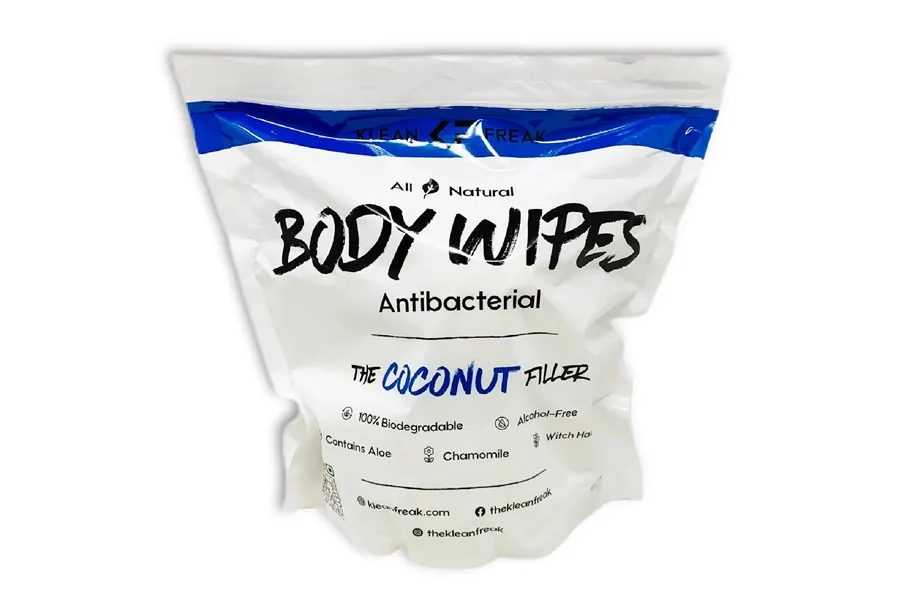 Klean Freak The Filler Antibacterial Body Wipes - Scent Free product image
