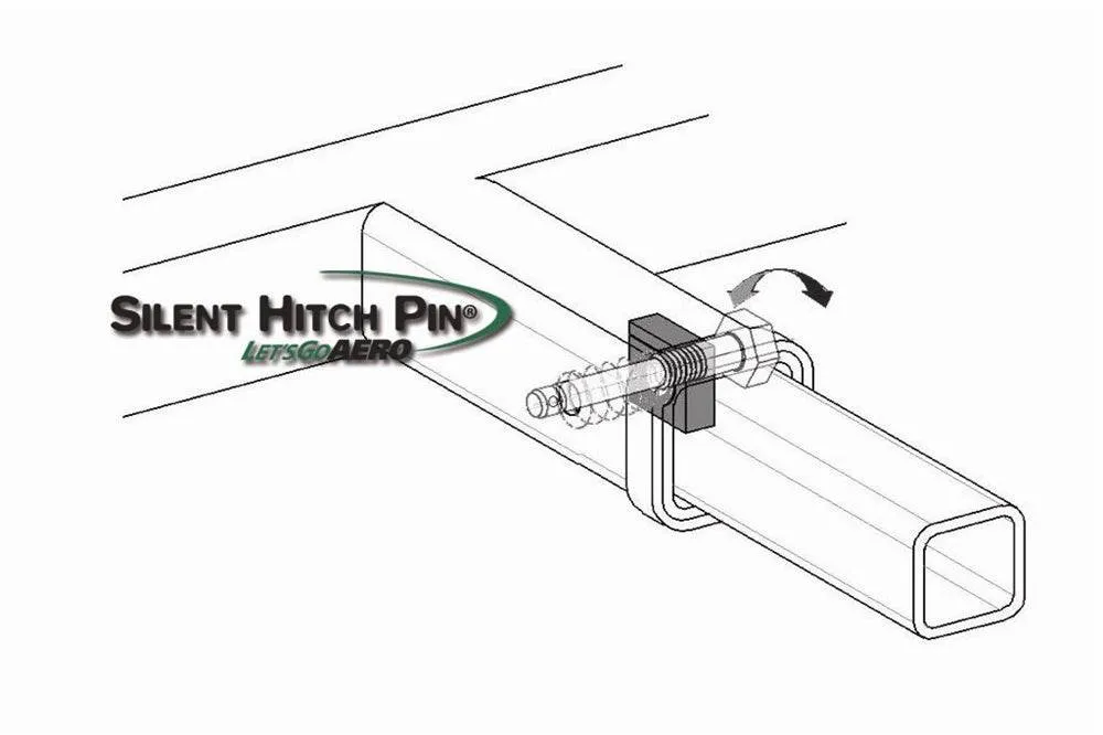 Silent Hitch Pin®: 1/2'' for 1.25'' Hitches product image