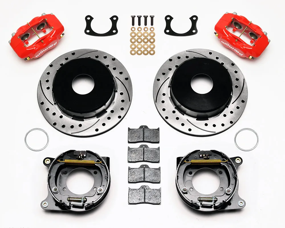 Wilwood FDLI PS Park Brake Kit Drilled Big Ford New 2.50in Offset Currie Blank product image