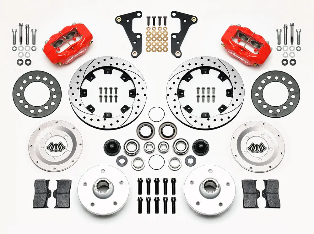 1940 - 1952 Oldsmobile Forged Dynalite Pro Series Front Brake Kit - 140-12617 product image