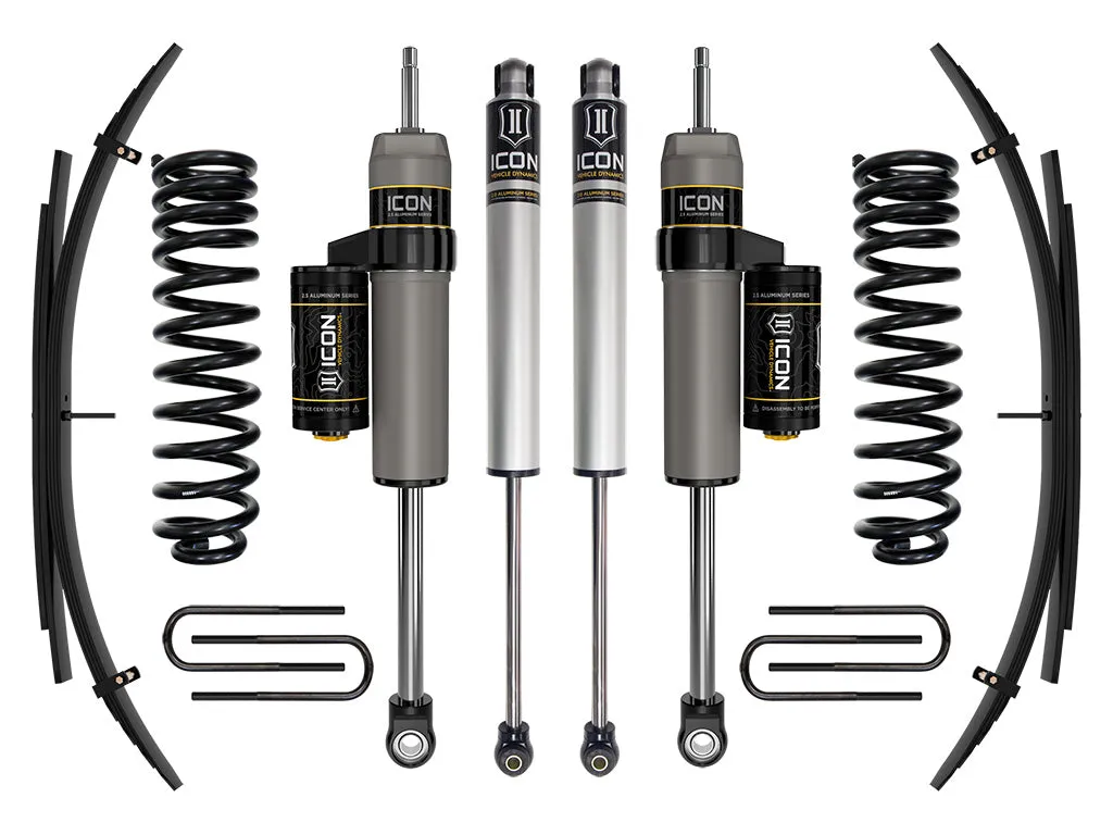 ICON 2011-2016 Ford F-250/F-350 Super Duty 4WD Diesel, 2.5" Lift, Stage 2 Suspension System w/ Expansion Packs product image