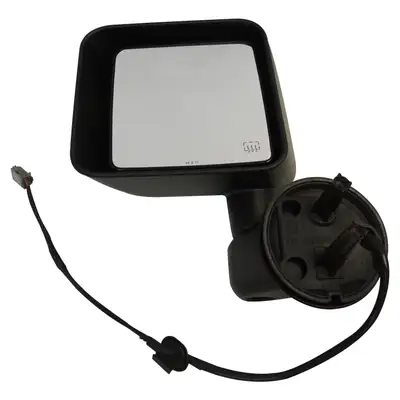 Crown Automotive Jeep Replacement Crown Automotive Jeep Replacement 5182175AA Left Power, Heated, Manual Folding Door Mirror for 2011-2013 Jeep JK Wrangler